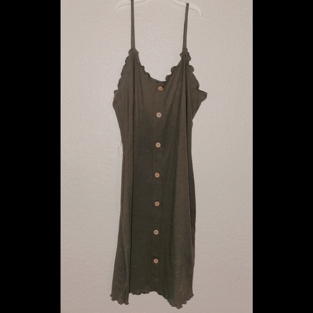 Time & Tru Green Dress